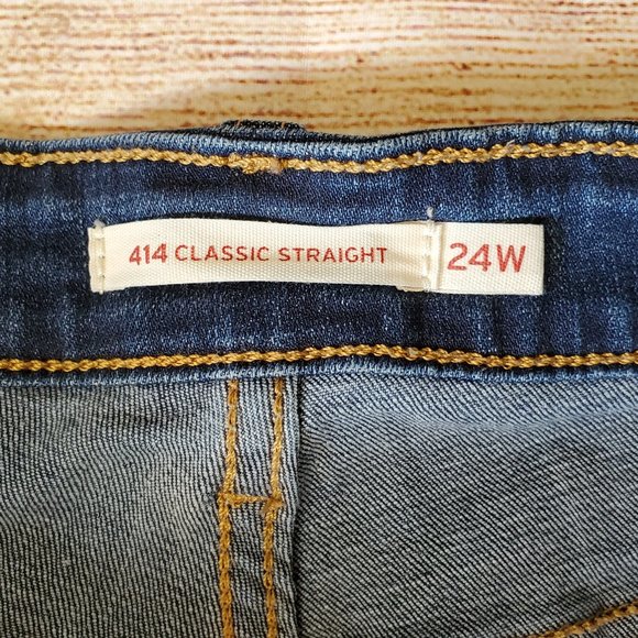 LEVIS 414 CLASSIC STRAIGHT JEANS - Picture 7 of 8